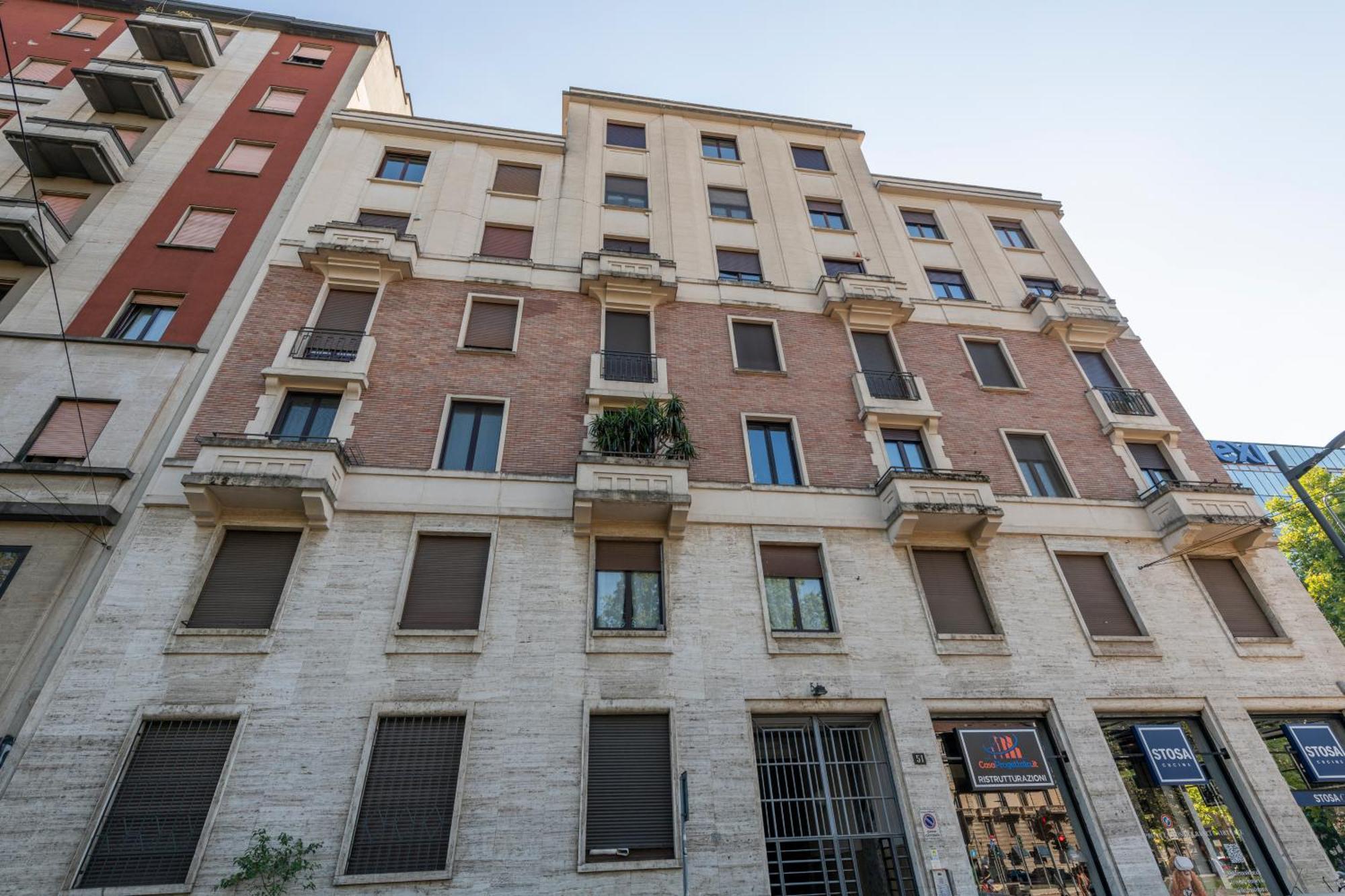 Sempione, 51 Ampio E Luminoso Lägenhet Milano Exteriör bild